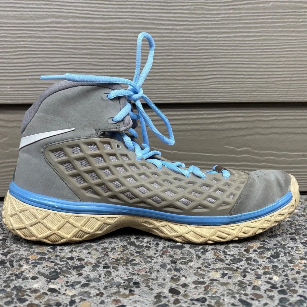 Nike Mens Zoom Kobe III 3 MPLS 318090-011 Size 8.5 Lakers Grey Blue White